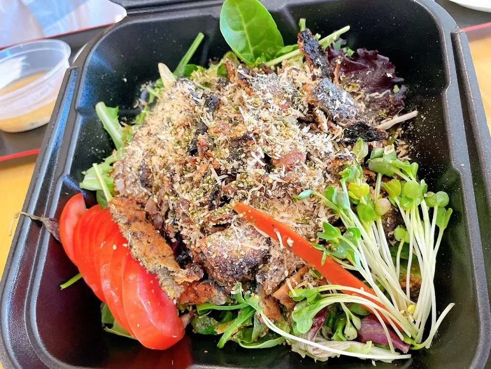 Salmon Skin Salad